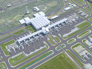 Kuala Lumpur Airport 12km 3D Model