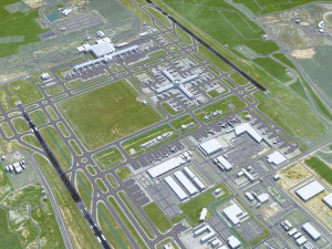 Kuala Lumpur Airport 12km 3D Model