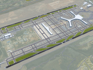 Kunming Changshui International Airport 10km 3D 모델