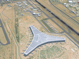 Kuwait Airport 10km Modelo 3D