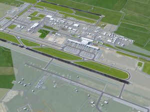 Kyiv Boryspil Airport 12km 3D Модель