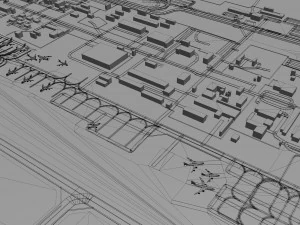 Kyiv Boryspil Airport 12km 3D Model