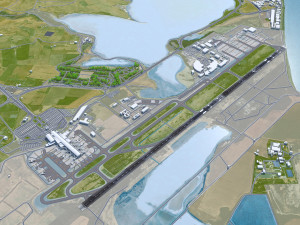 Larnaca International Airport 10km 3D Модель
