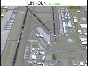 Linkoln Airport 12km Modello 3D