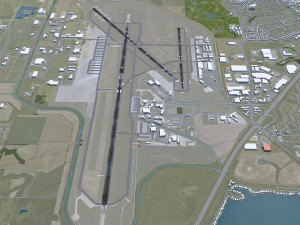Linkoln Airport 12km Model 3D