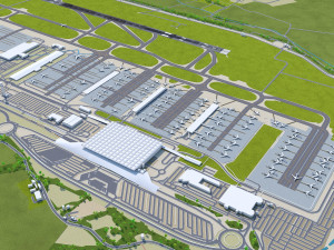 London Stansted Airport 12km Modelo 3D