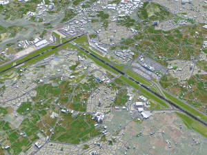 Malta International Airport 10km 3D Model