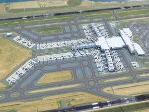 Muscat Airport 10km Modelo 3D