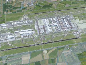 Munich Airport 15km 3Dモデル