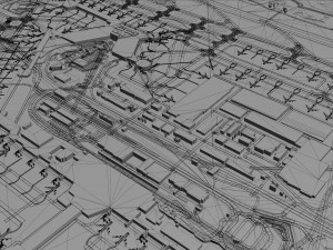 Narita Airport 15km 3D Modell