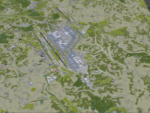 Narita Airport 15km 3D Modell