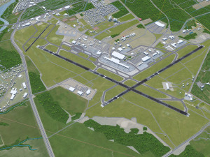 Ottawa International Airport 10km 3D Model