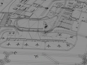 Ottawa International Airport 10km 3D Model
