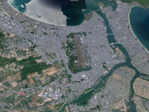 Da Nang city Vietnam 60km 3D Model