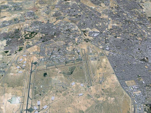 Dhahran Saudi Arabia 50km 3D Model