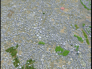 Hebron city West Bank 30km 3D Модель