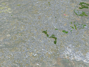 Hebron city West Bank 30km 3D Модель