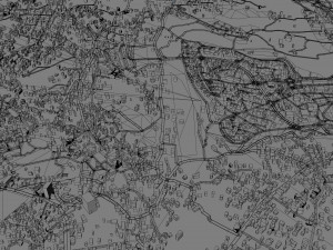 Hebron city West Bank 30km 3D Модель