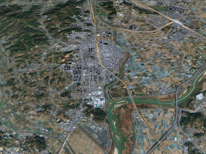 Jochiwon Yeongi city South Korea 20km 3D Model