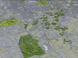 Medina city Saudi Arabia 30km 3D Model