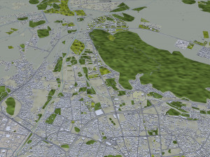 Medina city Saudi Arabia 30km 3D 模型