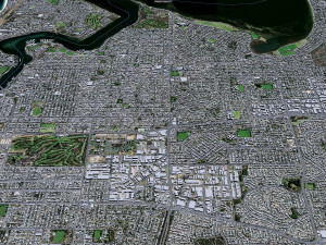 Melville city Australia 15km Modelo 3D
