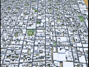 Merida city Yucatan 30km Model 3D