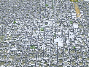 Merida city Yucatan 30km Model 3D