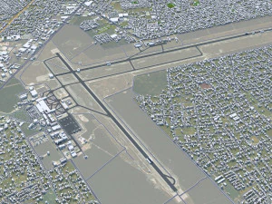 Merida city Yucatan 30km 3D Model