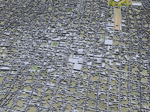 Merida city Yucatan 30km Model 3D