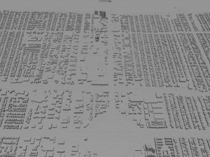 Metairie city Louisiana USA 30km Model 3D