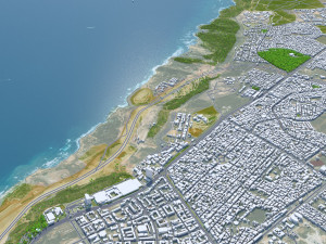 Oran city Algeria 3D Model