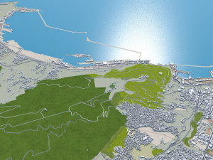 Oran city Algeria 3D Model