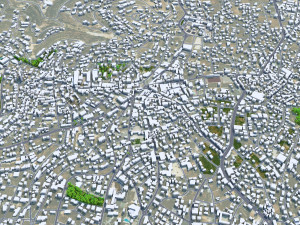 Ramallah West Bank Palestine 30km Modèle 3D