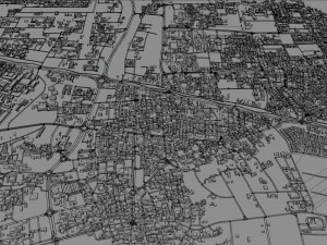 Riffa city Bahrain 15km Modelo 3D