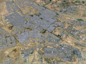 Tabuk City Saudi Arabia 30km 3D Модель