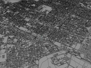 Tabuk City Saudi Arabia 30km 3D Модель