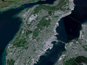 Tromso city Norway 40km 3D-Modell