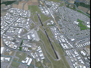 Aberdeen Airport 10km Modelo 3D