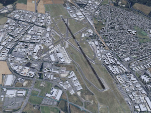 Aberdeen Airport 10km Modelo 3D