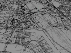 Aberdeen Airport 10km 3D Model
