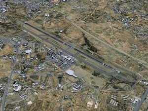 Abha Airport 10km Modelo 3D