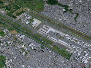 Bogota EL Dorado Airport 10km 3D Model