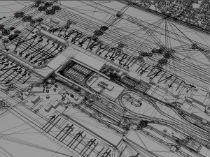 Bogota EL Dorado Airport 10km Model 3D