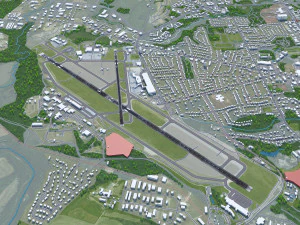 Burlington Airport 10km 3D Model