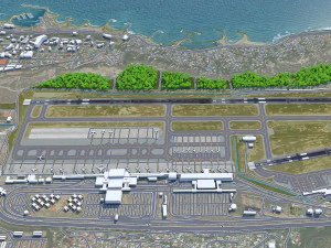 Caracas Airport 12km 3D Model