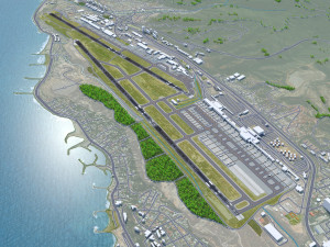 Caracas Airport 12km Modello 3D