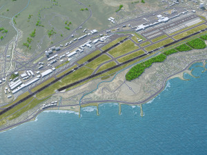 Caracas Airport 12km Modello 3D