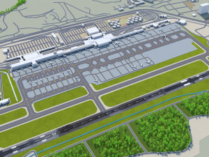 Caracas Airport 12km Modello 3D