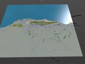 Caracas Airport 12km Modello 3D